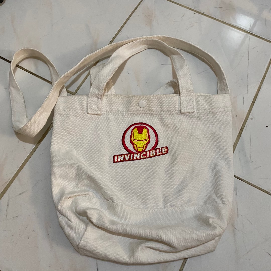 Tote Bag Marvel x Miniso (IronMan) on Carousell