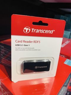 ⭐Transcend RDF5 Card Reader MicroSD/SD USB 3.1 TS-RDF5K