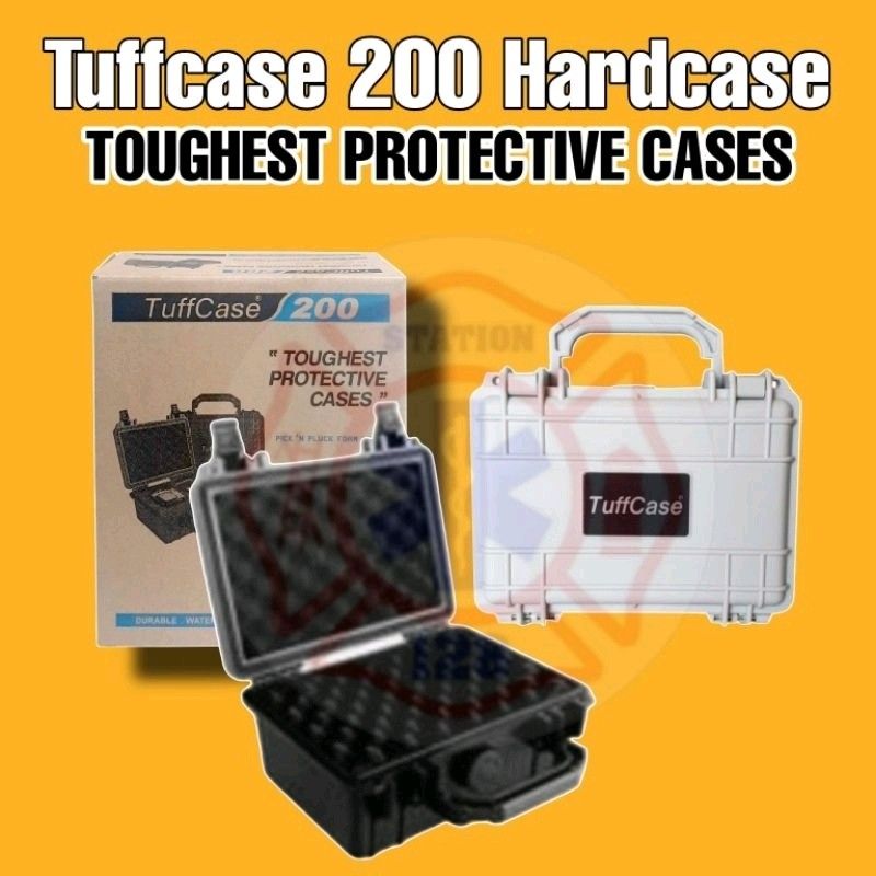TuffCase 200 Hardcase (Category: Camera Bags & Carriers) located in Quezon City. Submitted by station128 (Listing ID 1250453079, Image 1). Description: Tuffcase 200 Hardcase Description: -Tuffcase is a water proof,dust proof,high impact protective cases made from rugged molded polypropylene.Each carrying case comes with a pick and pluck foam,pressure release valve,and a dual padlock ports for added security. -Press and pull latches -Hold fast und