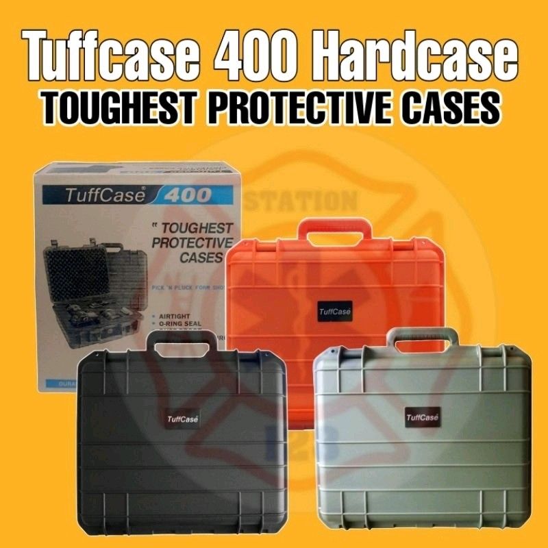 Tuffcase 400 Hardcase (Category: Camera Bags & Carriers) located in Quezon City. Submitted by station128 (Listing ID 1250451299, Image 1). Description: Tuffcase 400 Hardcase Description: Tuffcase is durable and stable, water-dust-shock-rust proof and super affodable. It is also perfect for storage of your valuable photography gears and accessories. Press and Pull Latches Hold fast under impact and create flat surface for upright stability Solid-c
