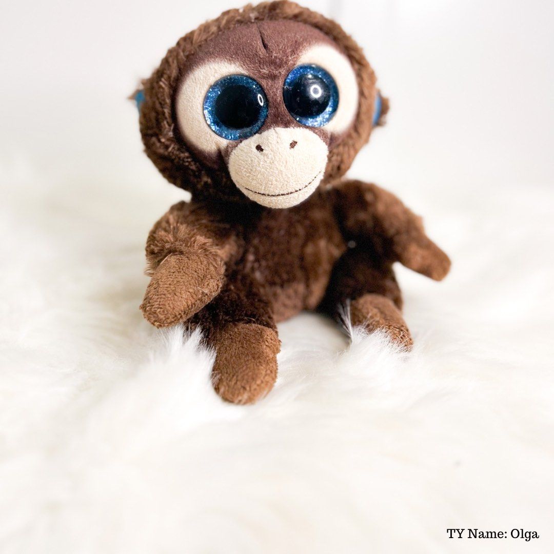 Olga the sale monkey beanie boo