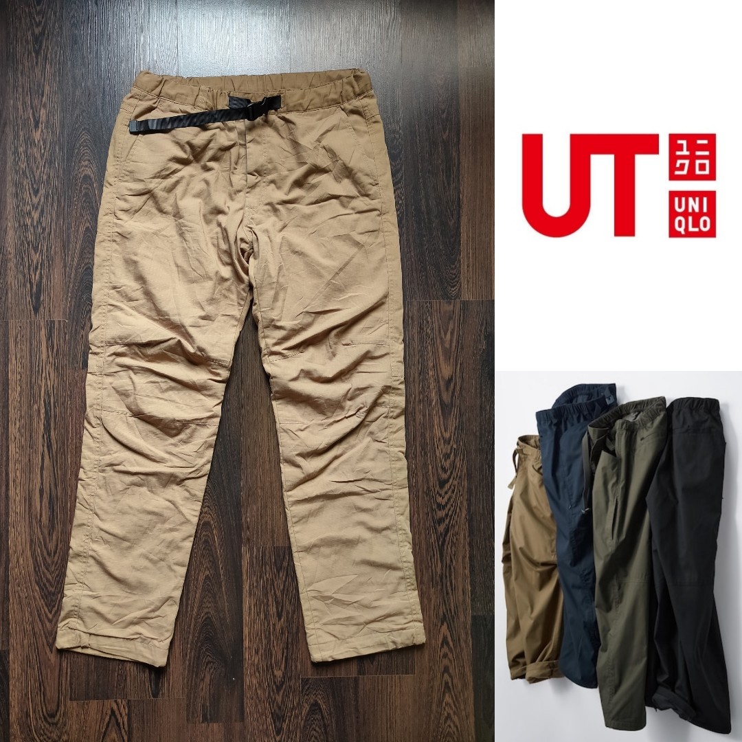 Uniqlo HeatTech Pants Brown, warm, elastic - Depop