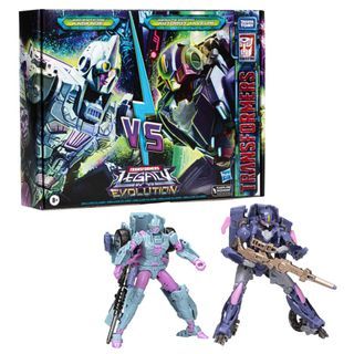 *URGENT PRE ORDER!* Hasbro: Transformers Legacy: Evolution Deadeye Duel 2-Pack (Senate Guard Autobot Javelin and a Ascenticon Kaskade action figures)!
