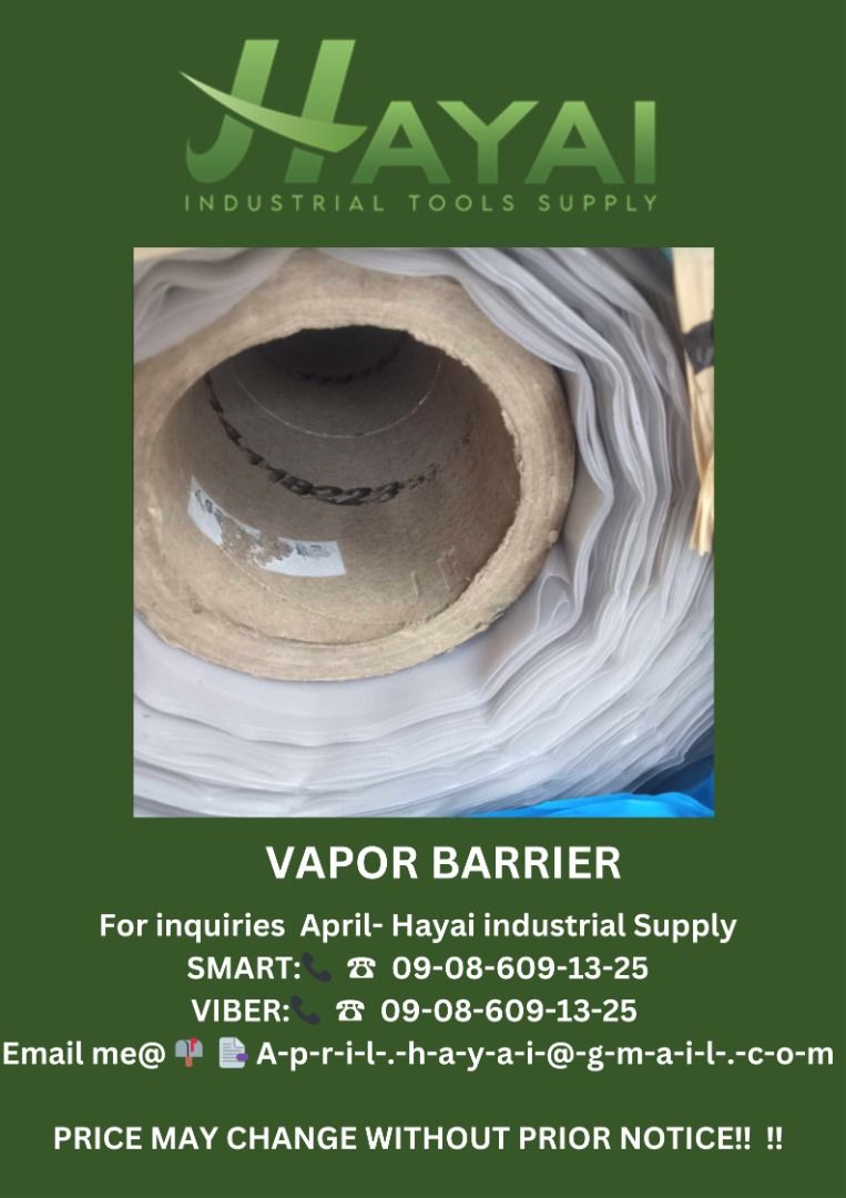 Vapor barrier on Carousell