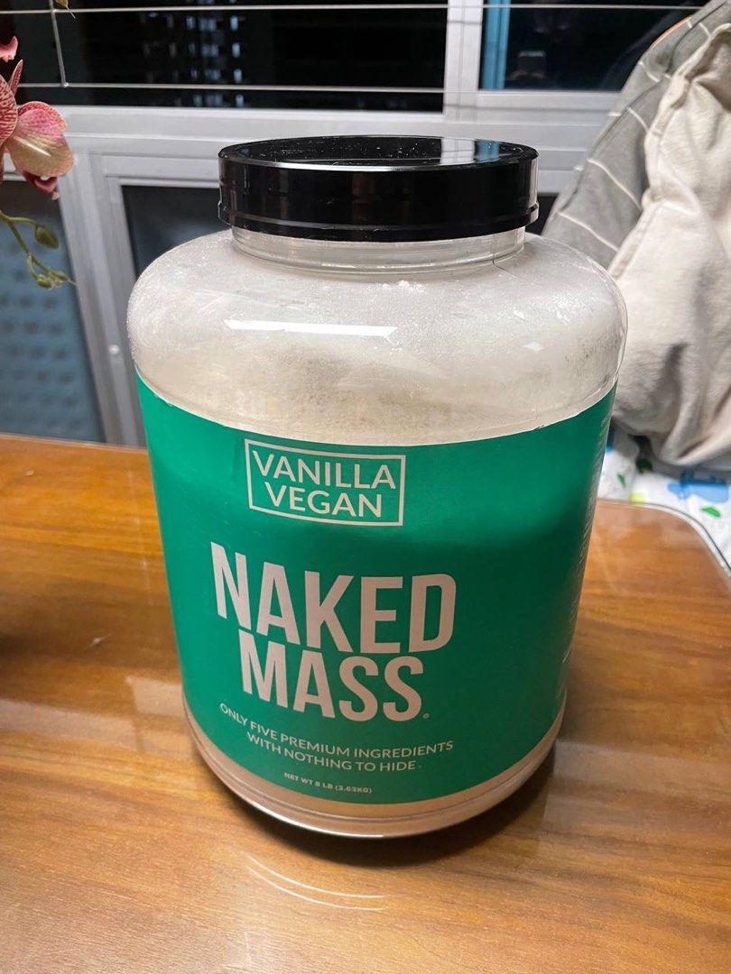 Vegan Mass Gainer Protein, Health & Nutrition, Health Supplements