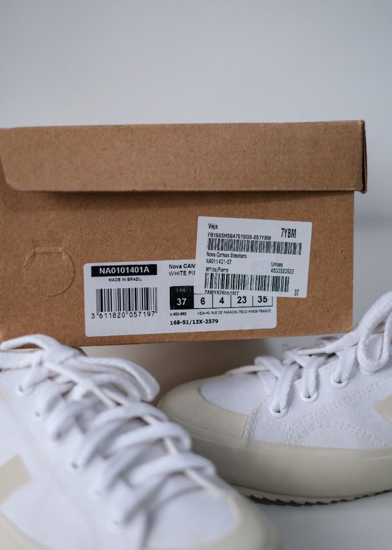 Veja nova clearance white pierre