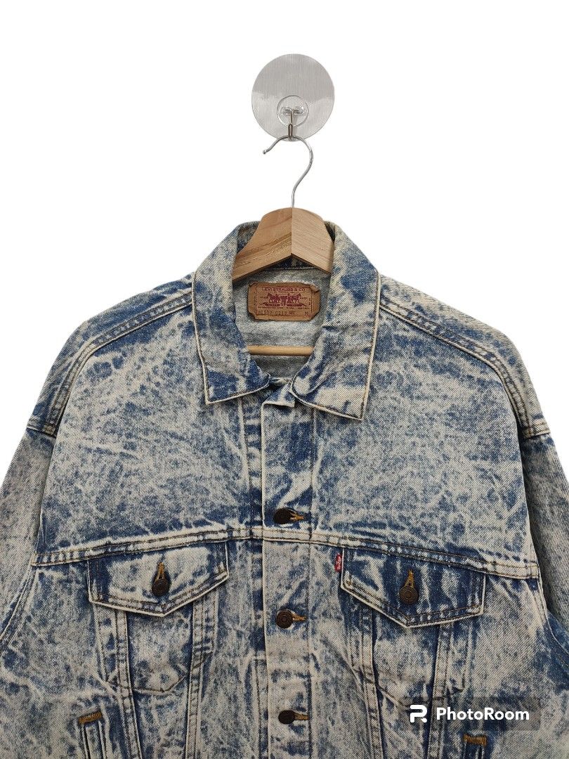 Jaket shop levis washing