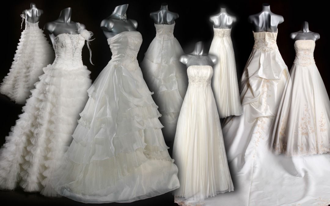White ball gowns cheap under 100
