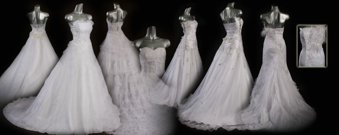 Cheap white ball discount gowns under 100