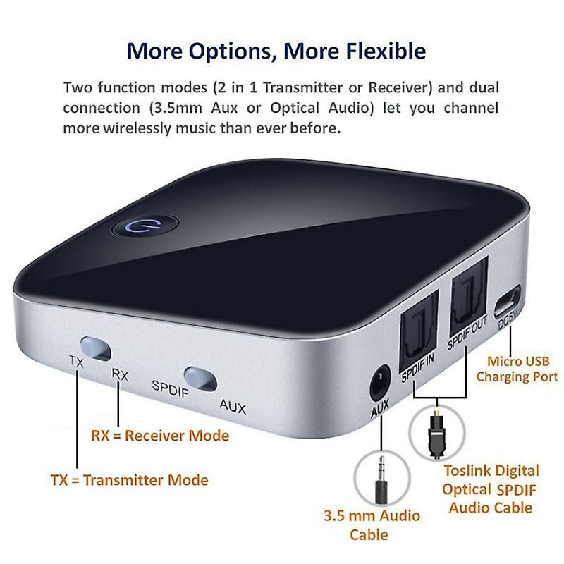Wireless Bluetooth 4.1 Audio Transmitter Receiver 2 in 1 (Category: Cables & Adaptors) located in Manila. Submitted by sdfsolutions (Listing ID 1250523961, Image 1). Description: Model: SK-BTI-029 2-in-1 Bluetooth 4.1 Audio Transmitter and Receiver Bluetooth Version: Bluetooth V4.1 Chipset: CSR BC8670 Frequency: 2.402GHz to 2.480GHz Receiver Working Time(AUX): 15 hours Transmitter Working Time(AUX): 15 hours Receiver Working Time(SPDIF): 12 hours