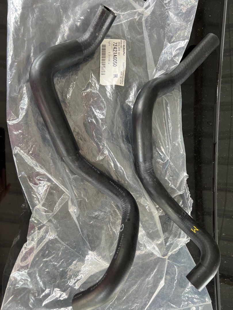 WRX STI aircon heater pipes, Car Accessories, Accessories on Carousell