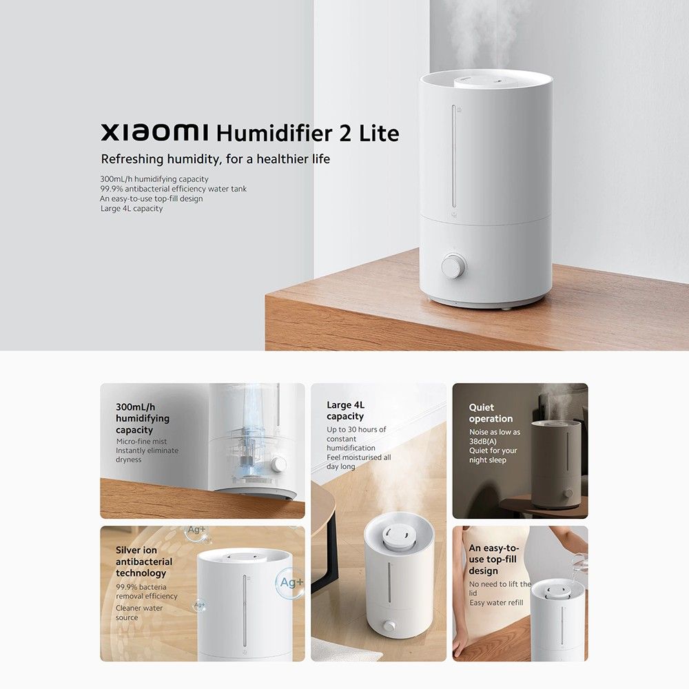 XIAOMI Humidifier 2 Lite (Category: Air Purifiers & Dehumidifiers) located in Manila. Submitted by joannguzman (Listing ID 1250462707, Image 3). Description: .