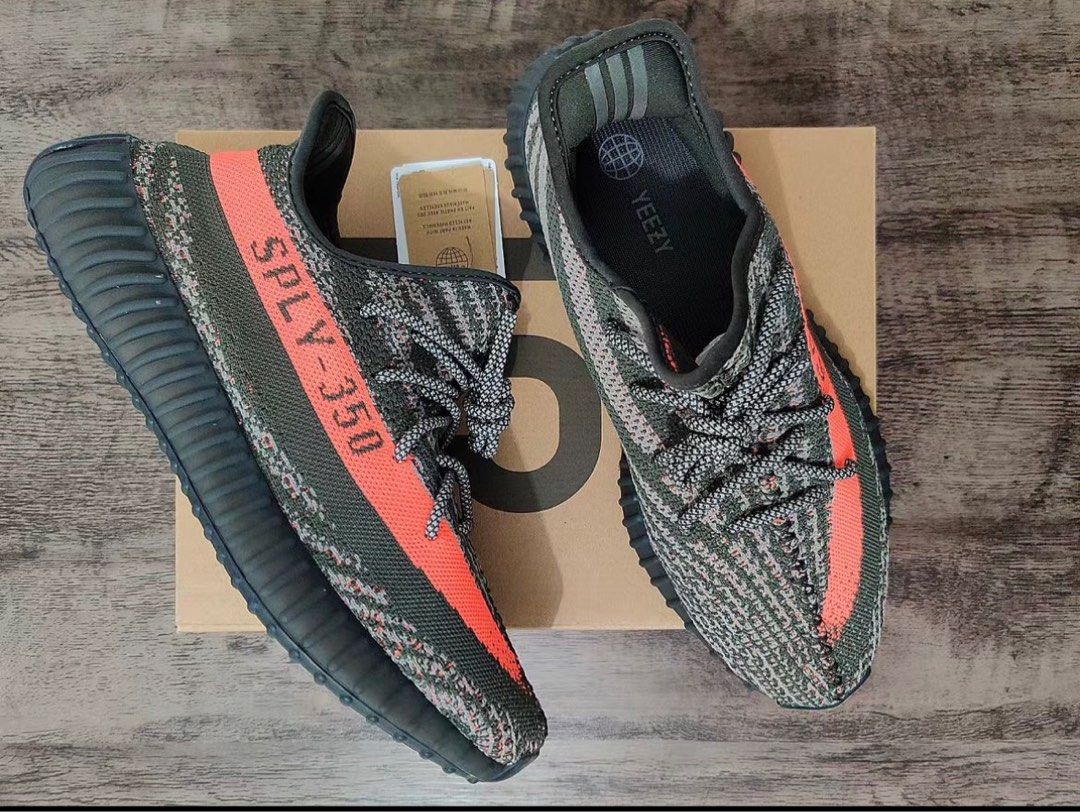 Yeezy 350 V2 Carbon Beluga UK10 Men s Fashion Footwear Sneakers