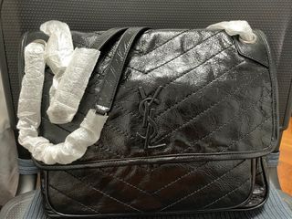 YSL Cassandre Matelassè Card Case in Grain De Poudre Embossed Leather (Dark  Beige), Luxury, Bags & Wallets on Carousell