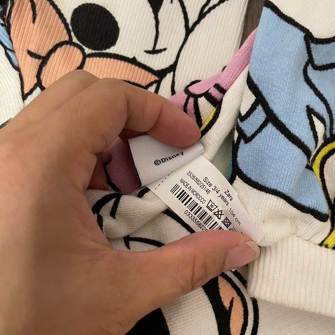 Zara baby kids x Disney mickey Minnie hoodie jacket leggings set, Babies   Kids, Babies  Kids Fashion on Carousell