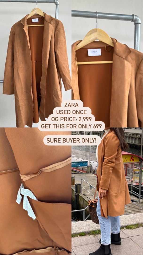 Zara coat price clearance