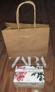 Zara parfume hibiscus 90ml & cherry smoothie 90ml set box 2in1 take all
