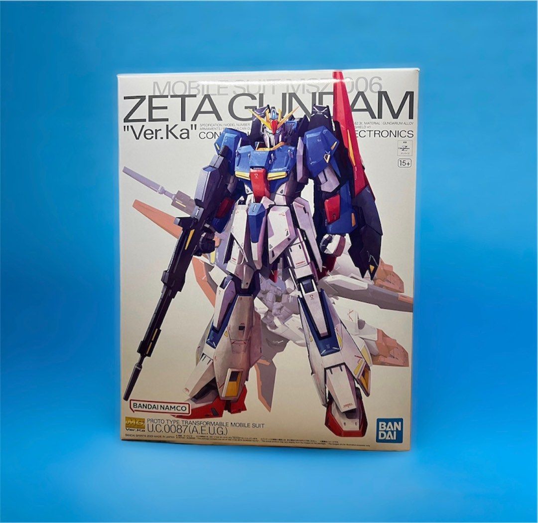 Mua Bandai Hobby - Mobile Suit Zeta Gundam - Zeta Gundam (Ver. Ka), Bandai Spirits MG 1/100 Model Kit trên Amazon Mỹ chính hãng 2026