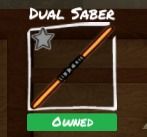 Zo samurai Dual saber