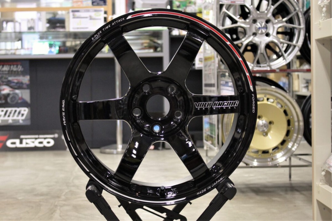 18'' RAYS TE37 SAGA SPLUS TIME ATTACK EDITION RIM, Car Accessories