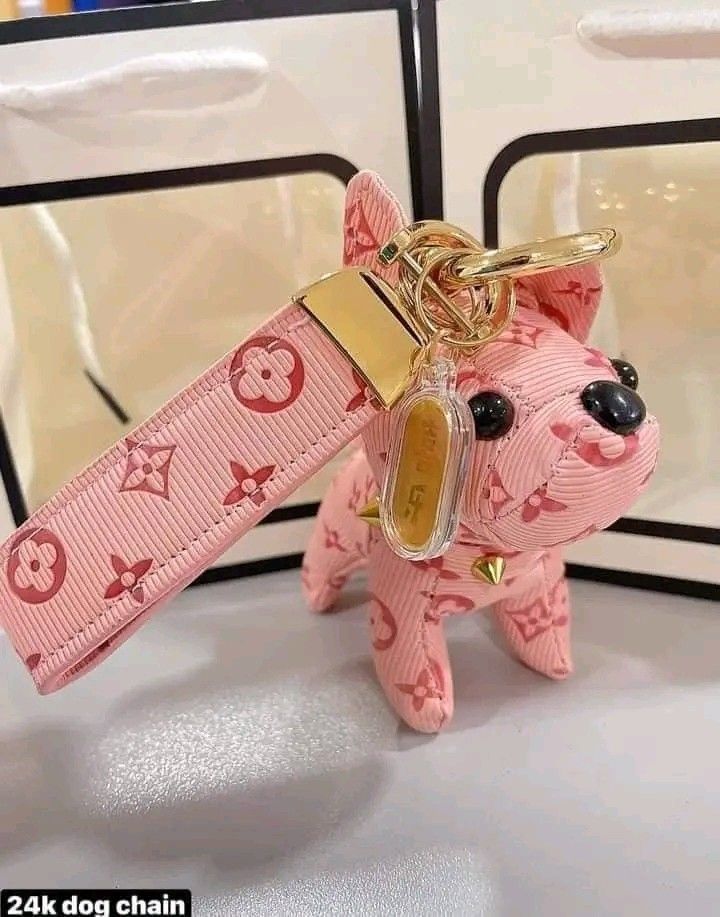 lv dog keychain authentic, Women's Fashion, Jewelry & Organizers, Accessory  Holder, Box & Organizers on Carousell