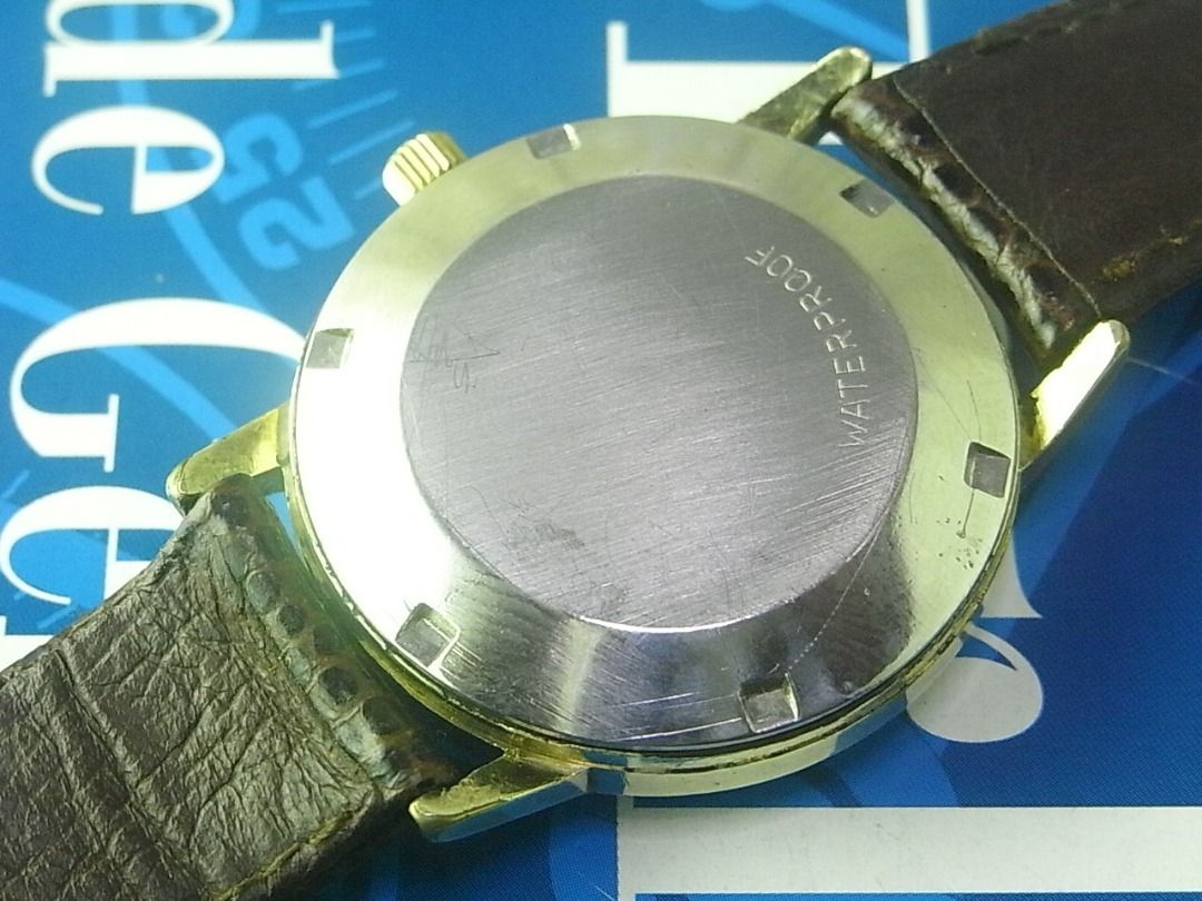 60'S 古董靚面OMEGA GENEVE 166.070 20MIC GP 蝴蝶陀24J CAL.565 掹跳