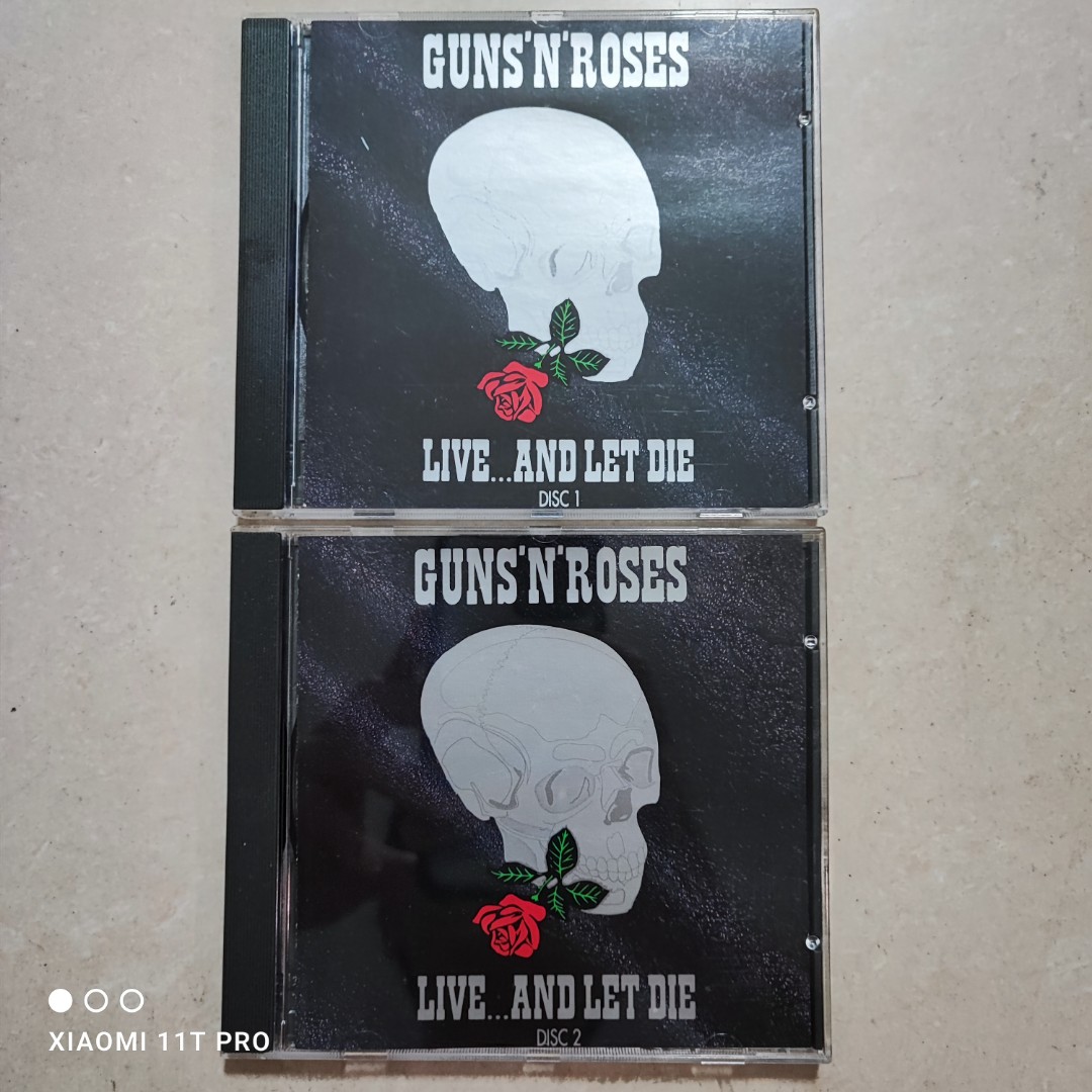 90%new Guns N' Roses - Live...And Let Die 2CD / 1992年The Swingin