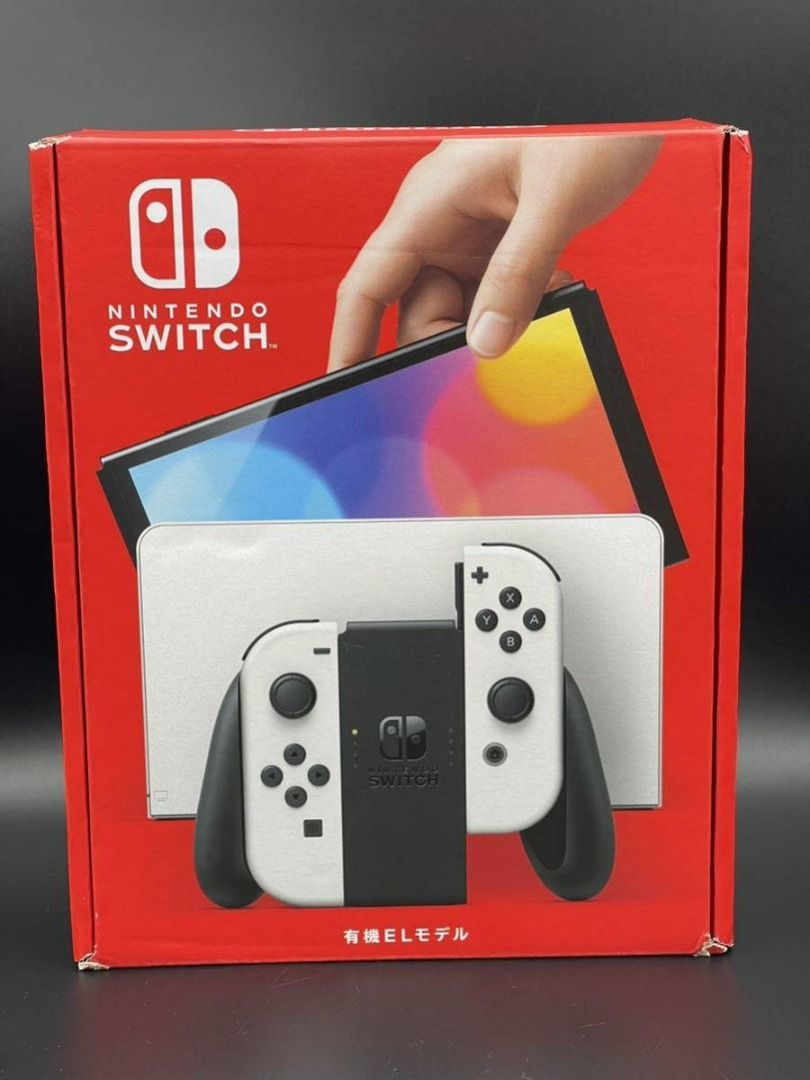 全新任天堂Nintendo Switch 有機EL 型號Joy-Con 白色, 電子遊戲, 電子