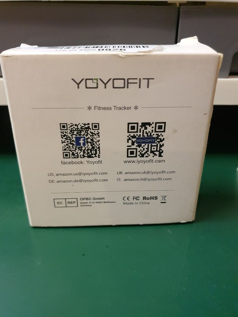 Yoyo shop fitness tracker