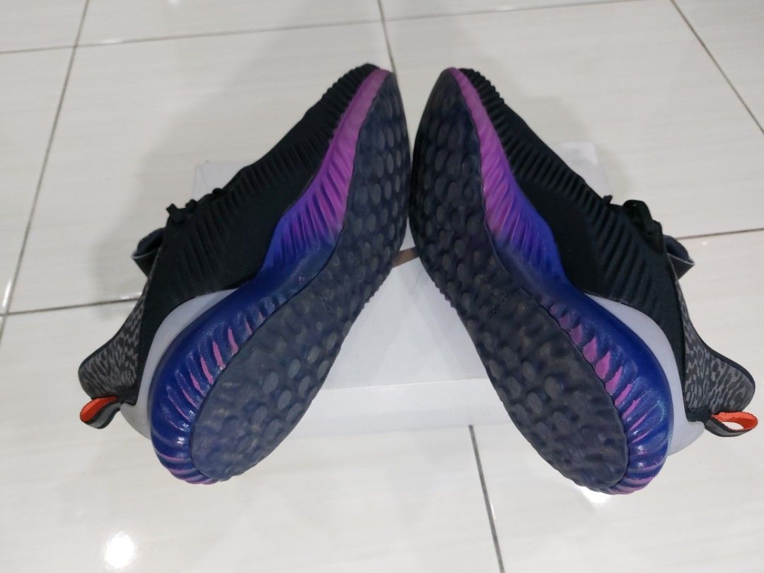 Adidas alphabounce discount purple blue