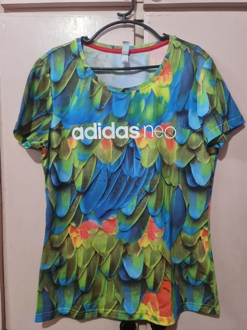 Adidas feather style shirt Women s Fashion Tops Shirts on Carousell