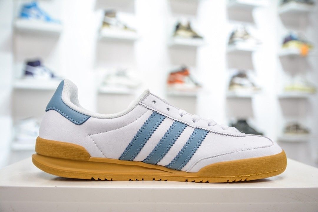 Adidas jeans white blue shop