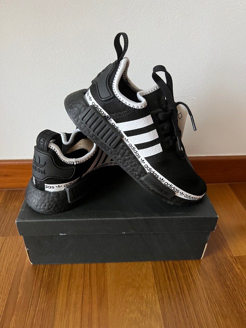 ADIDAS Originals Women s Nmd R1 Shoes in Black UK 3.5 Women s