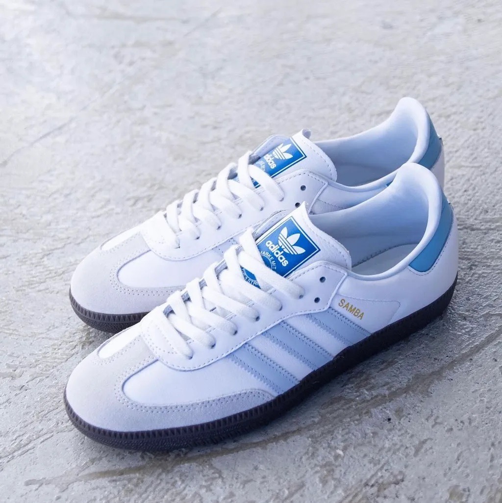 Samba og discount white blue