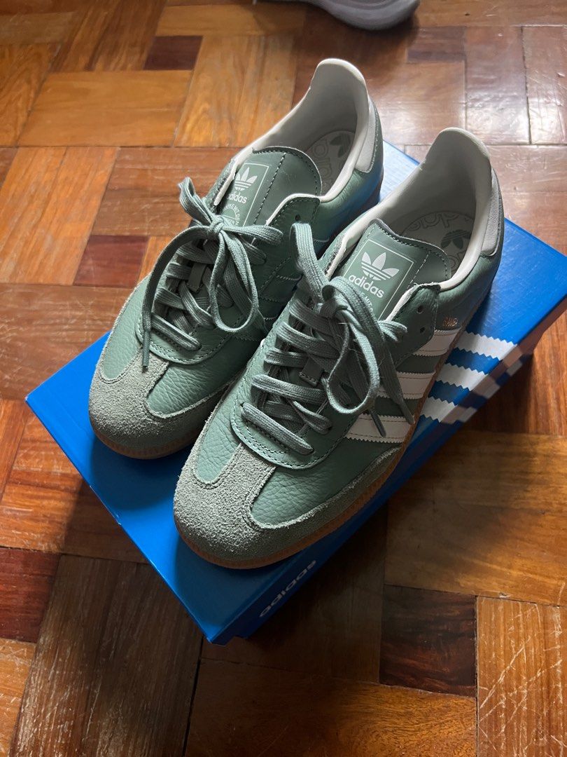 adidas gazelle silver green womens adidas Kids Samba OG