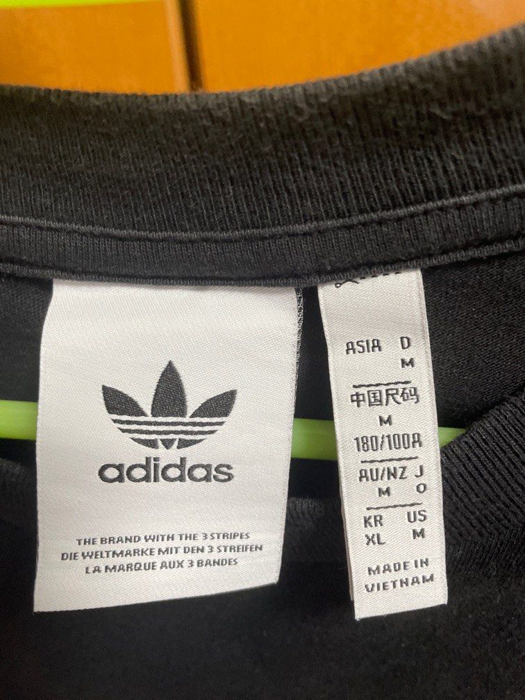 Adidas made in china vs vietnam xl top