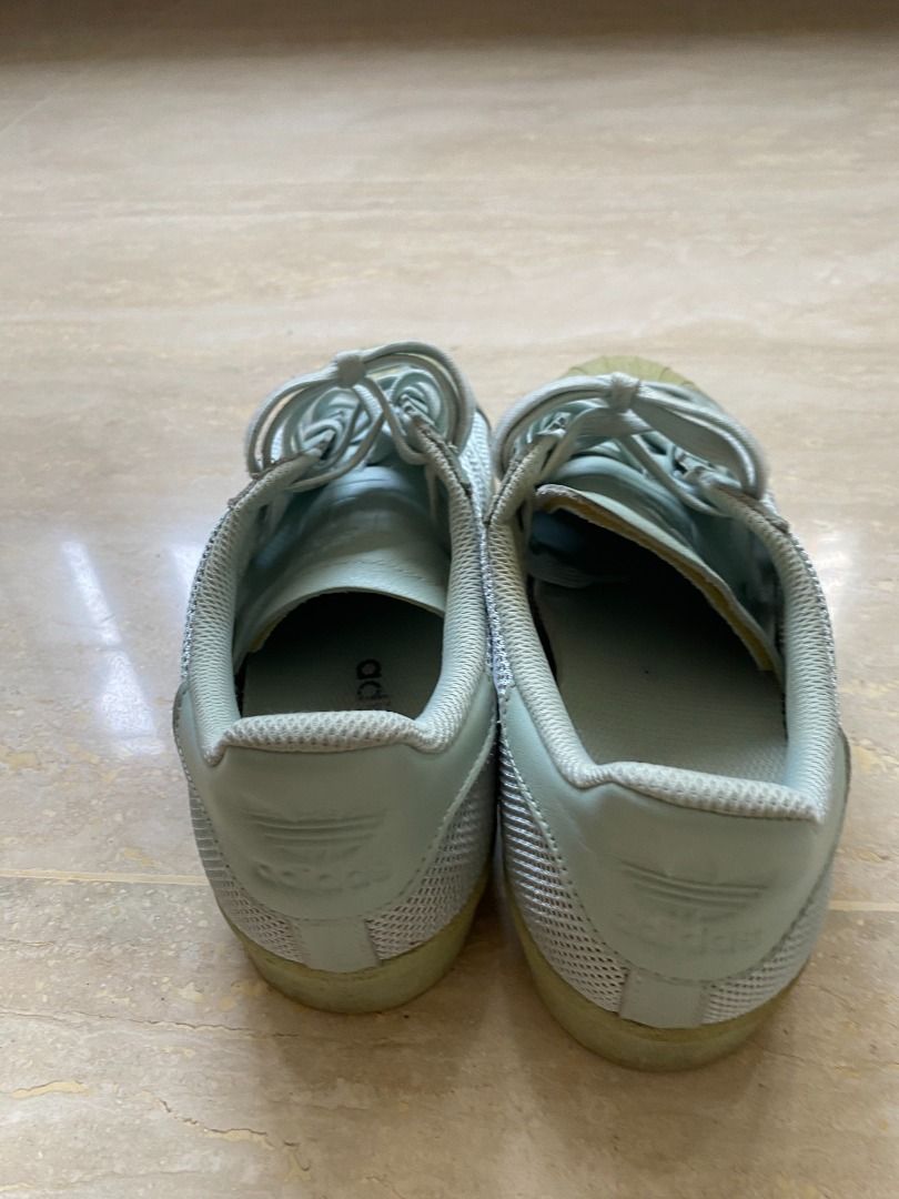 Adidas superstar grey size 3 clearance