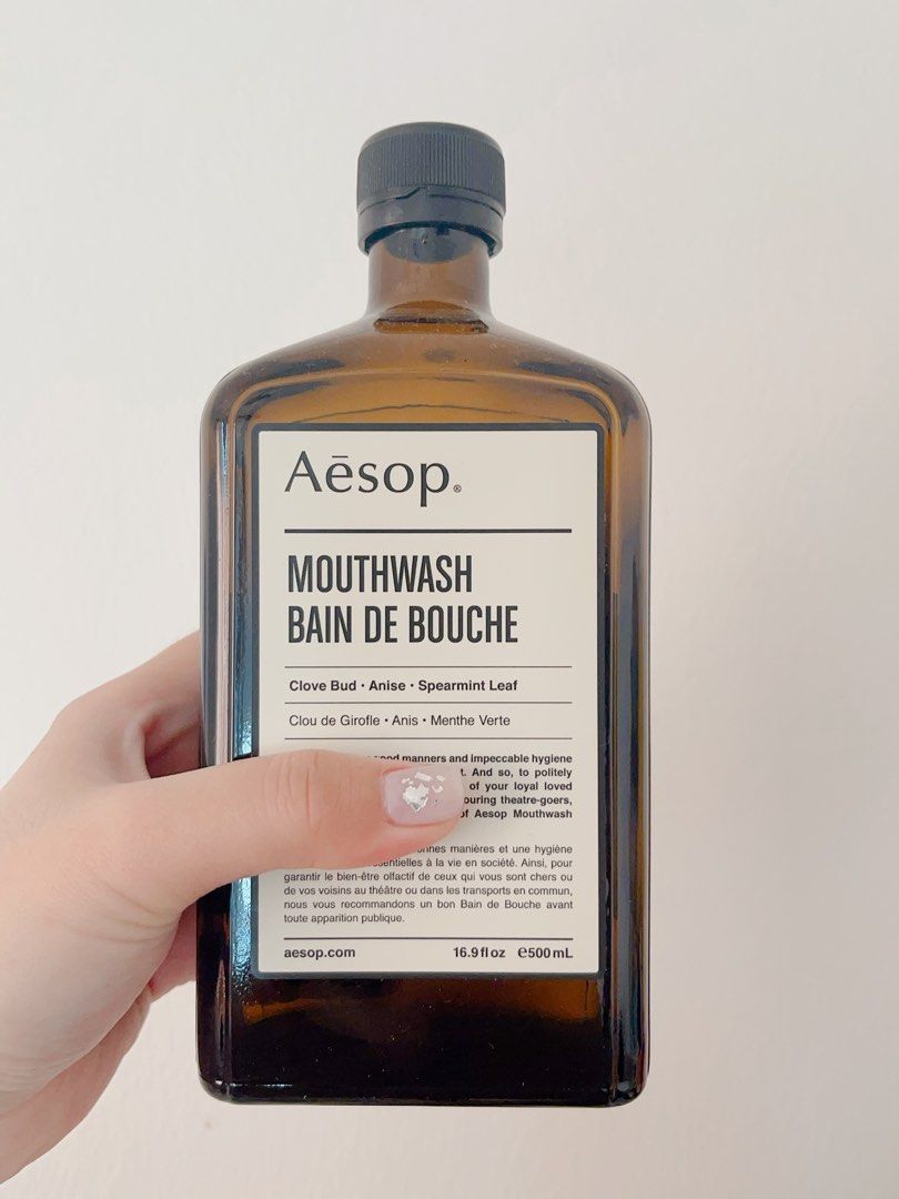 Aesop Mouthwash 500ML, Beauty & Personal Care, Oral Care on Carousell