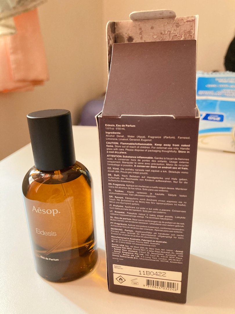 Aesop香水Eidesis全新, 美容＆化妝品, 健康及美容- 香水＆香體噴霧