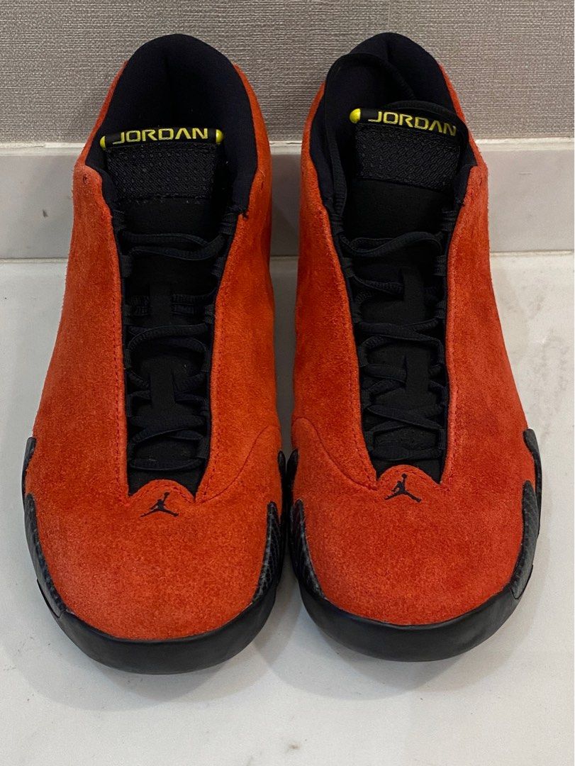 Red jordan ferrari on sale