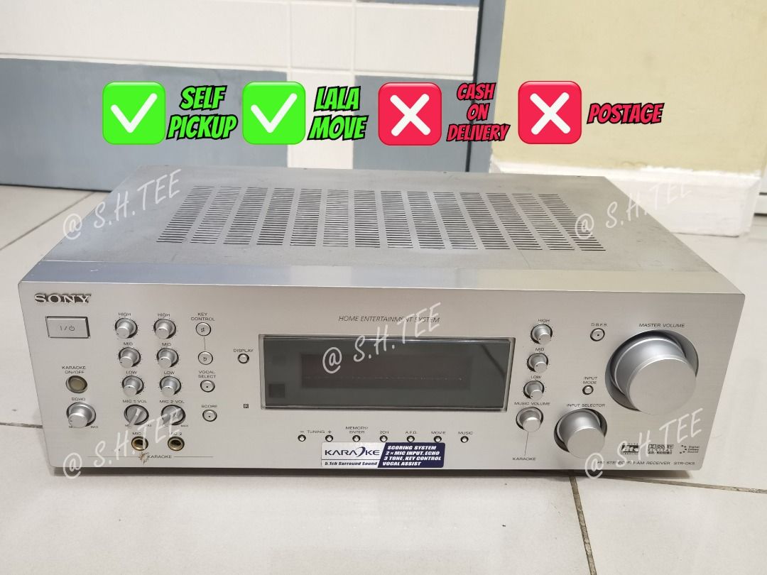 Sony amplifier 5.1 top