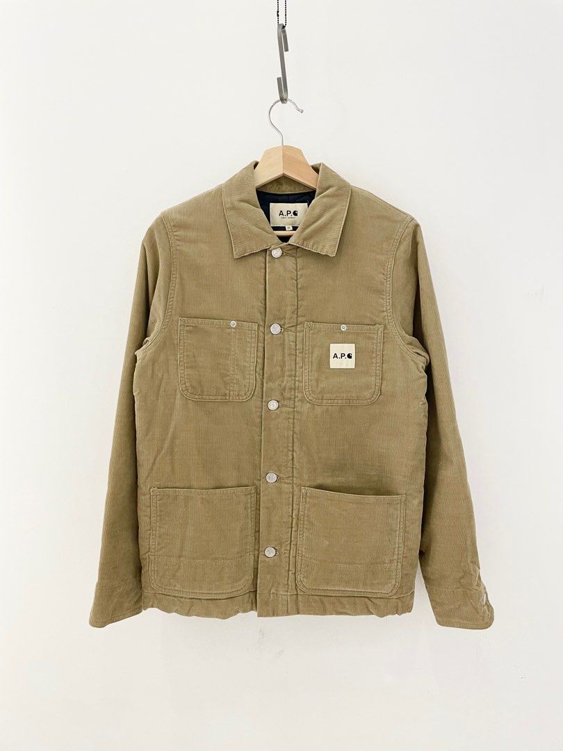 APC X Carhartt WIP Corduroy Chrome Jacket