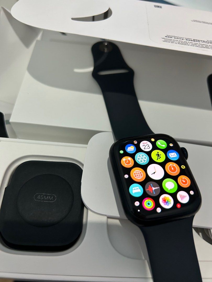 Apple Watch Series 8 GPS 45mm Midnight set up guide 