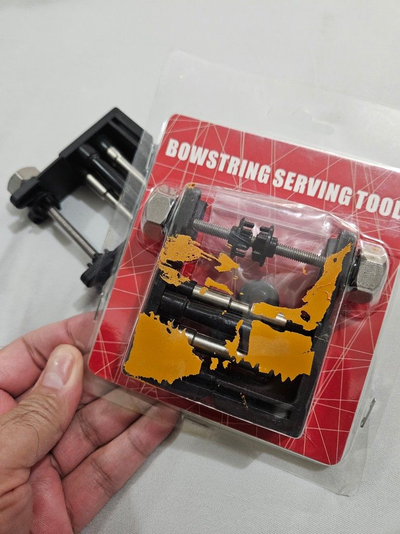 Archery Bow String Serving Jig, Sports Equipment, Other Sports