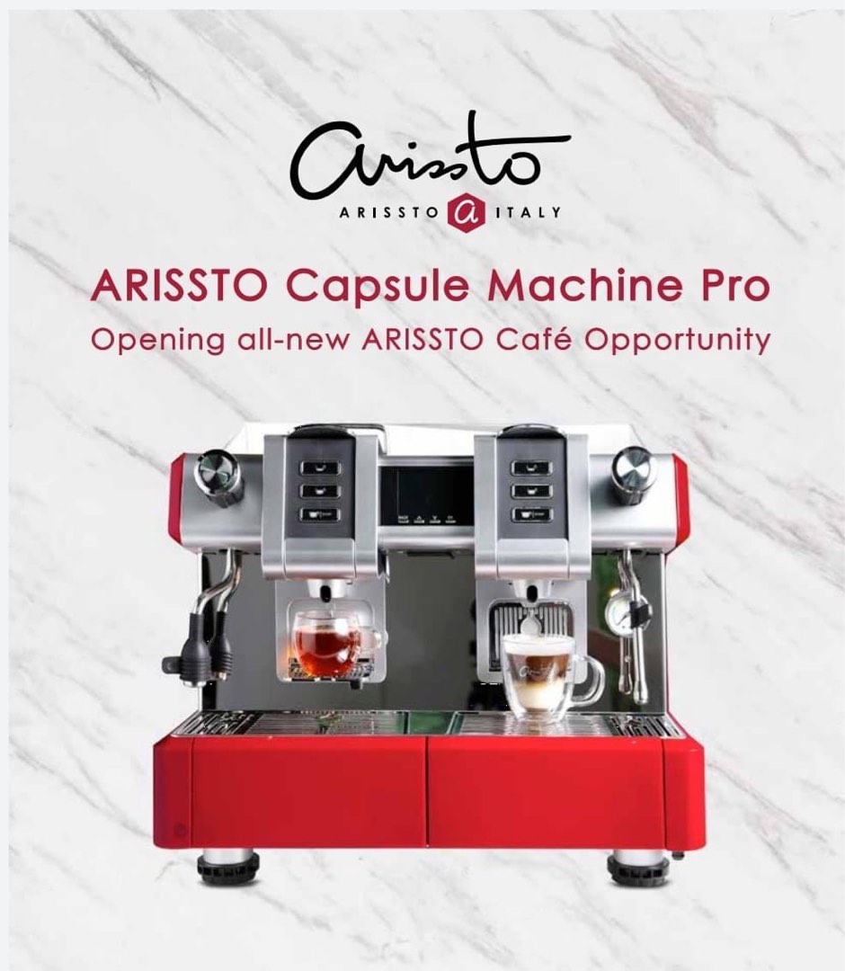 Arissto coffee machine price outlet