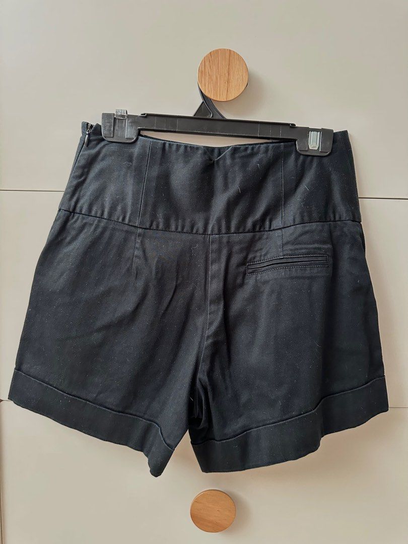 Asos gold shorts top