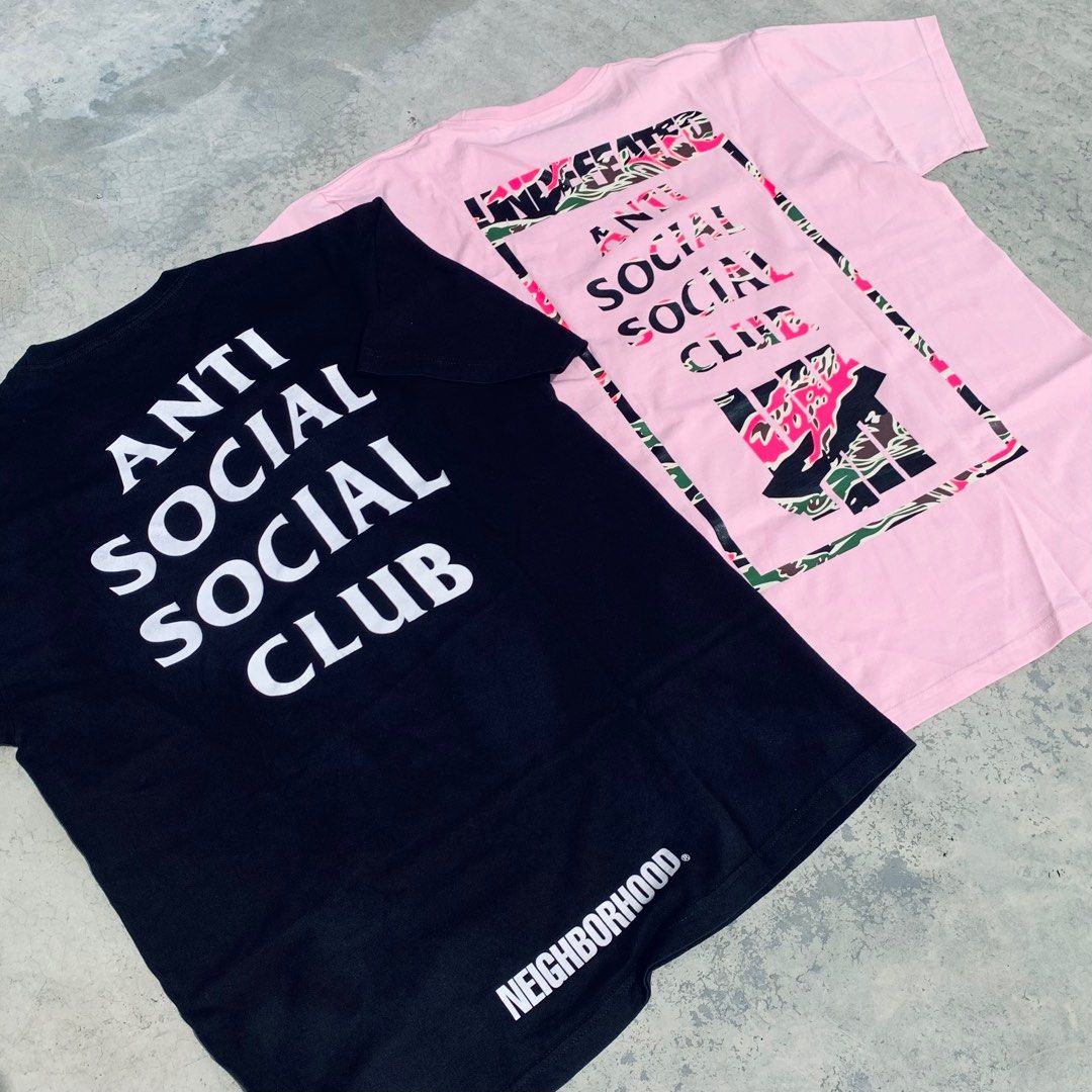 Assc x undefeated neighborhood Men s Fashion Tops Sets