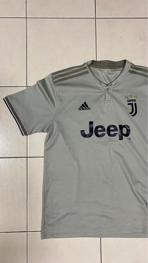 Grey Adidas Juventus Oversized Tee T shirt Jersey Women s