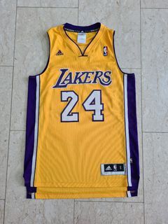 Rare Adidas NBA Los Angeles Lakers Kobe Bryant 24 Hollywood Nights Jersey  Mens M