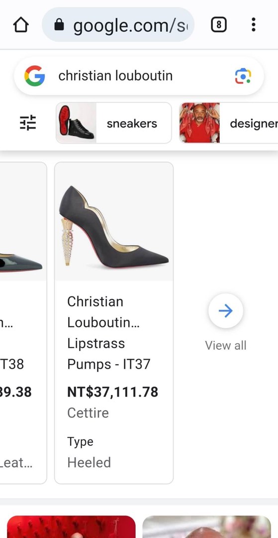 AUTHENTIC CHRISTIAN LOUBOUTIN Luxury Sneakers Footwear on